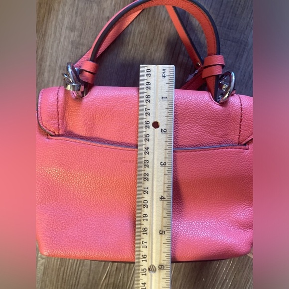 Rebecca Minkoff Stella Mini Satchel in Grapefruit NWT - Picture 7 of 11